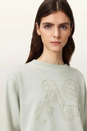Sudadera de algodón INSIGNIA de AllSaints para mujer