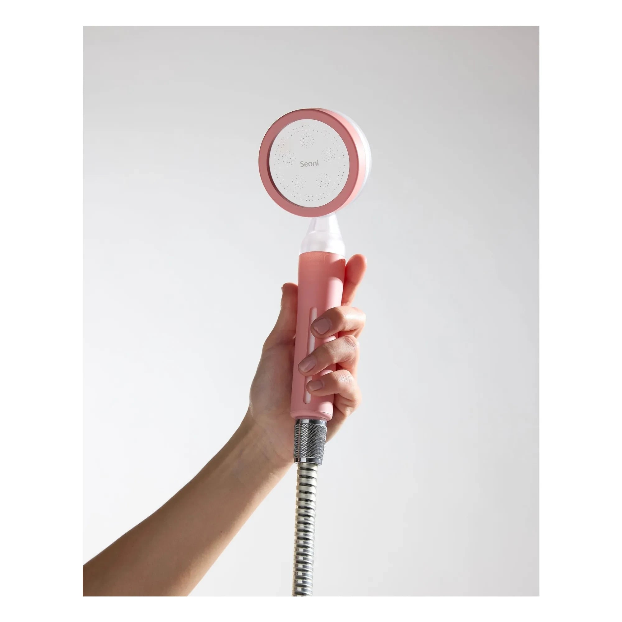 Seoni - Alcachofa de ducha con filtro | Rosa