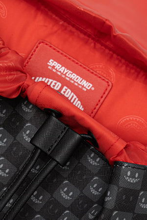 Sprayground - Mochila Negra con Tiburones en París 910B9311NSZ