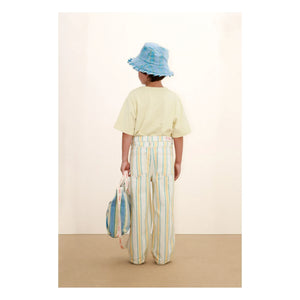 Tinycottons - Rayas de Jean | Blanco