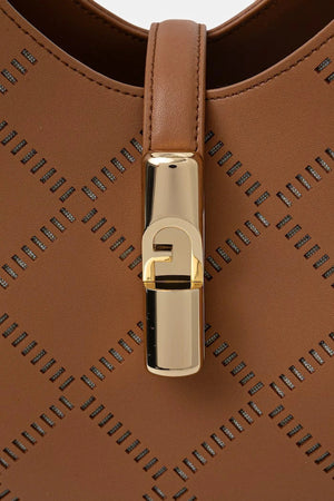 Bolso hobo de piel Goccia M para mujer de Furla