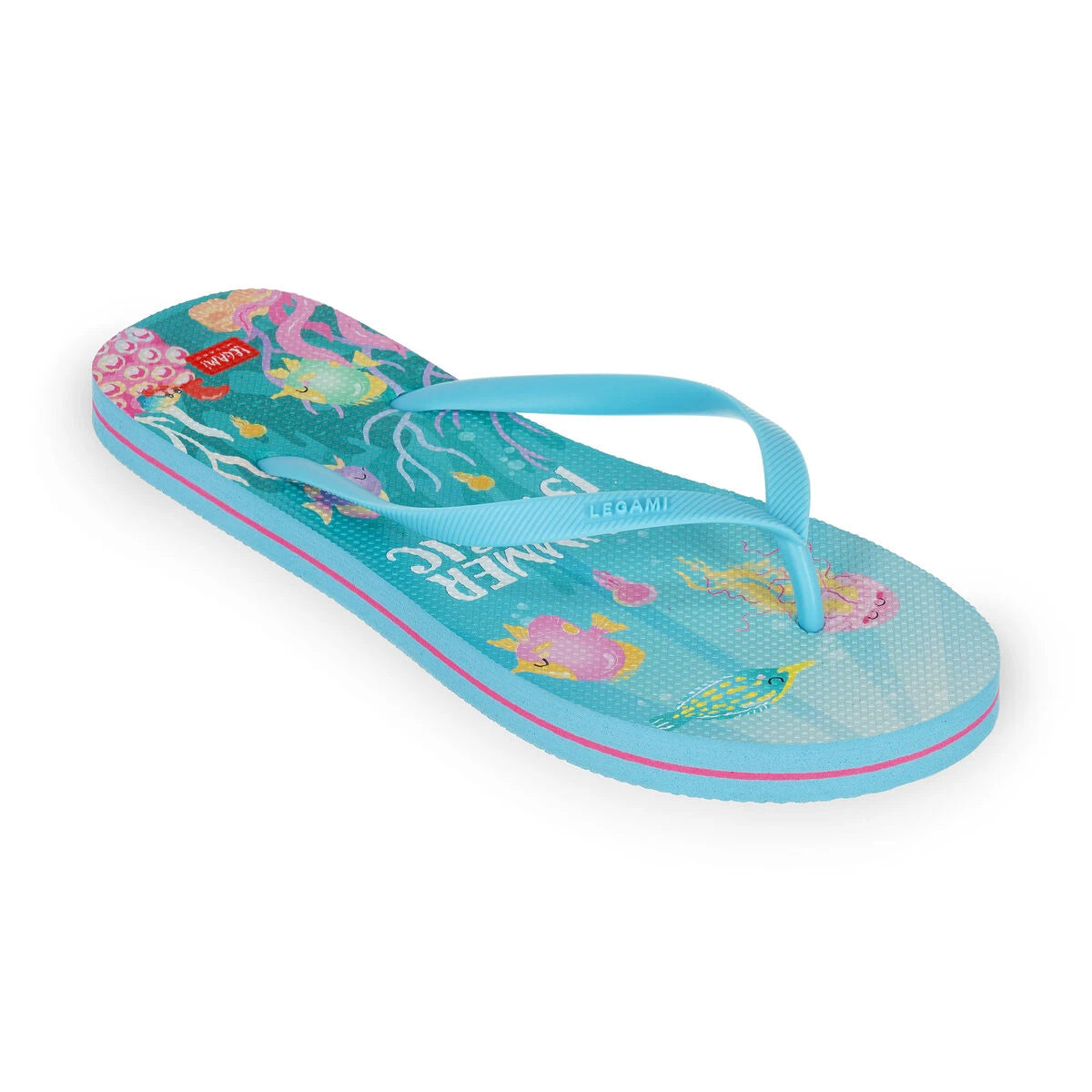 Legami - Talla 40/41 Slim Summer is Magic Chanclas