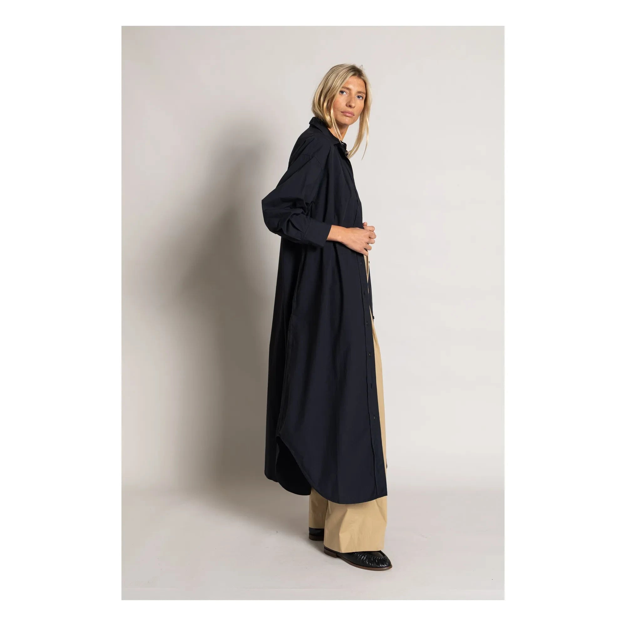 Smallable Woman - Vestido camisero Melissa | Negro