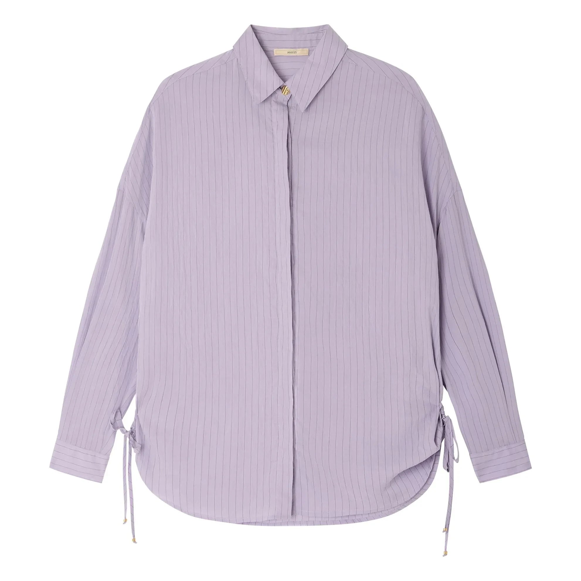 Sessùn - Camisa de rayas Danie | Lila