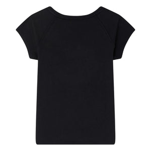 Bonpoint - Camiseta de algodón orgánico Asmae Kiraz | Negro