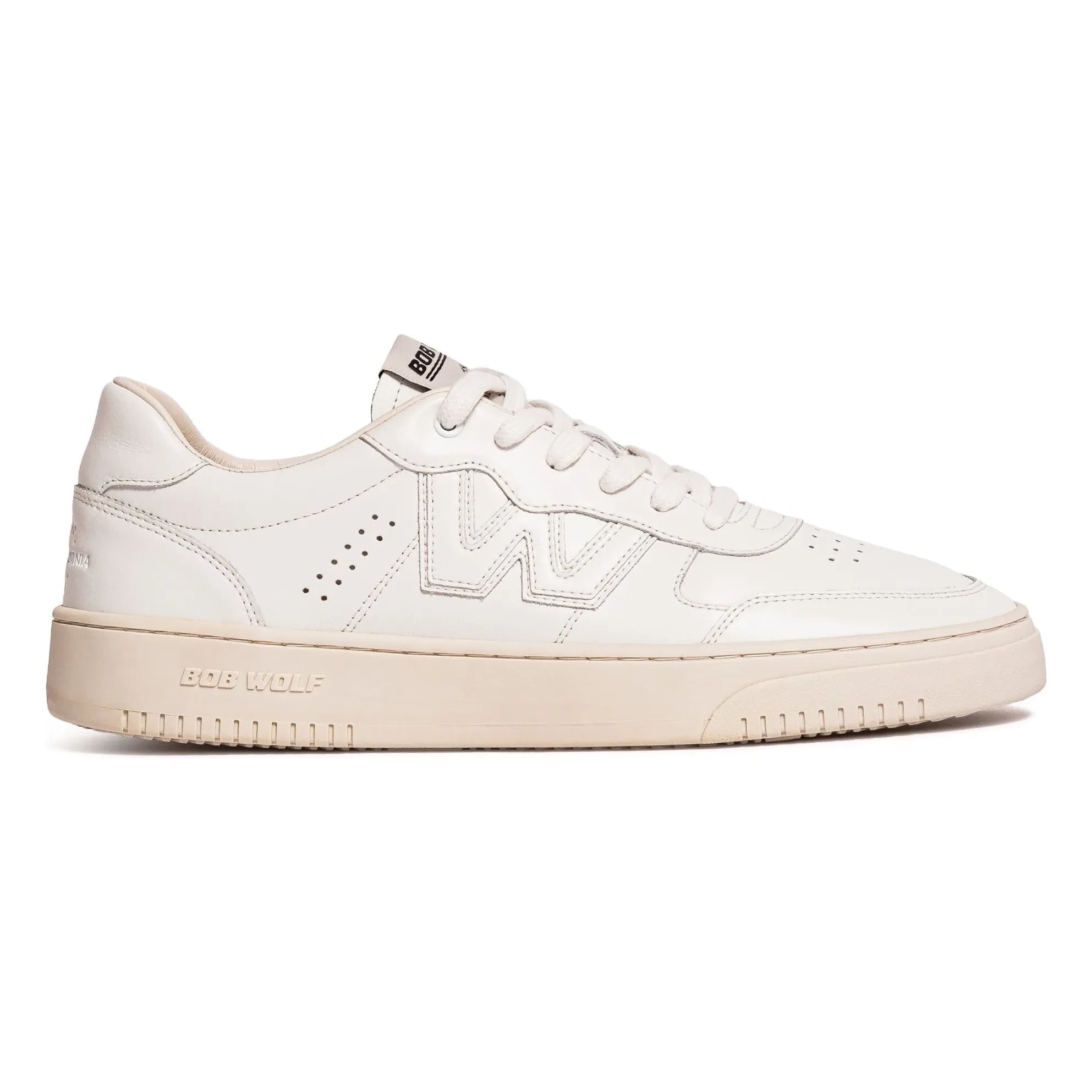 Bob Wolf - Zapatillas de cuero Legacy | Blanco