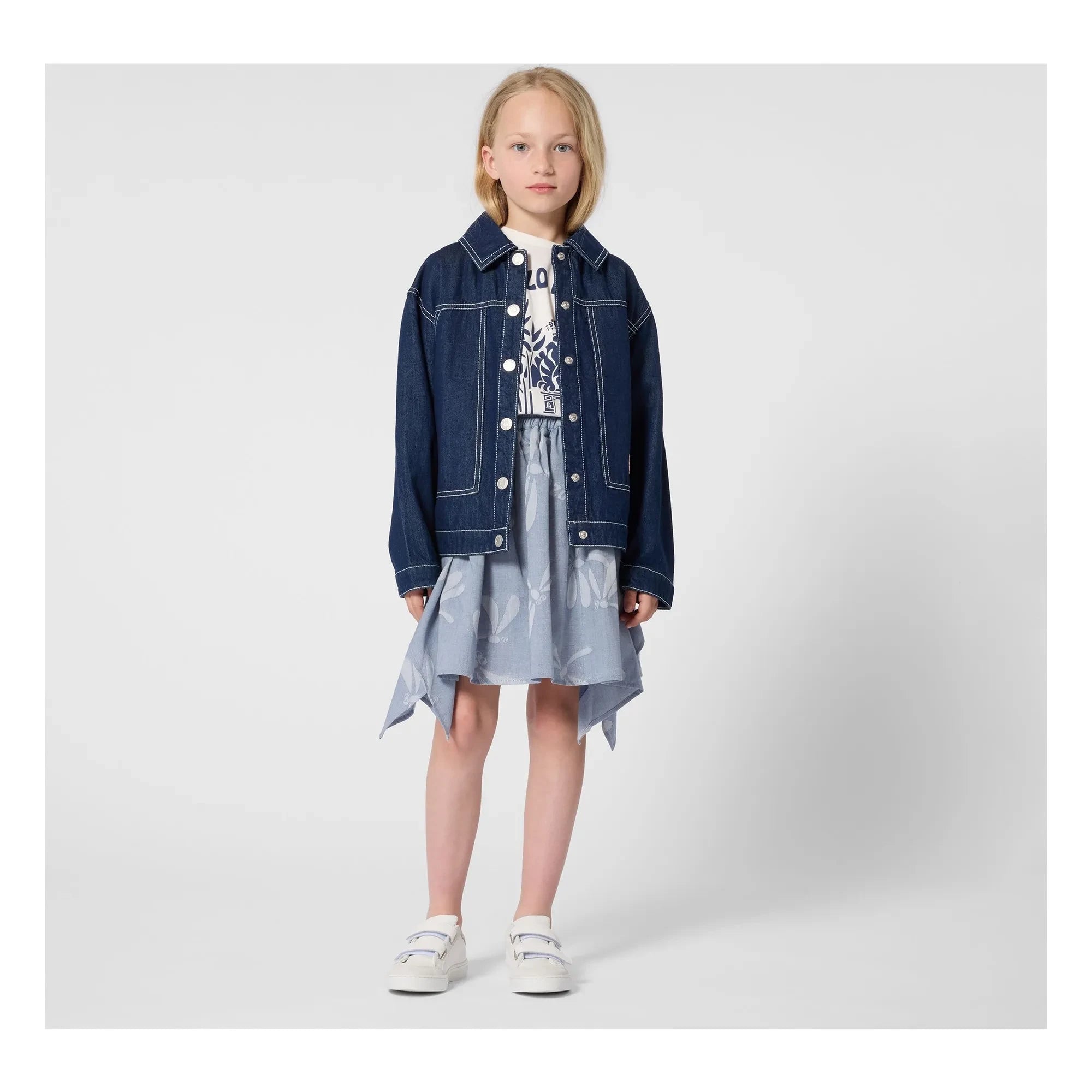 Kenzo - Kenzo Garden Chaqueta Vaquera | Azul Oscuro