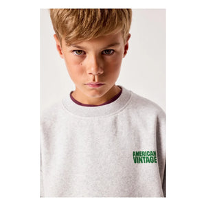 American Vintage - Baptown Sweatshirt | Gri melanj
