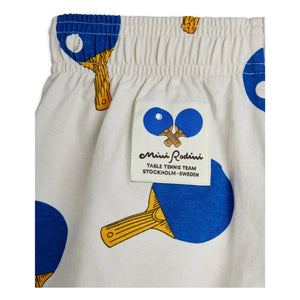 Mini Rodini - Pantalones cortos de ping pong de algodón orgánico | Gris