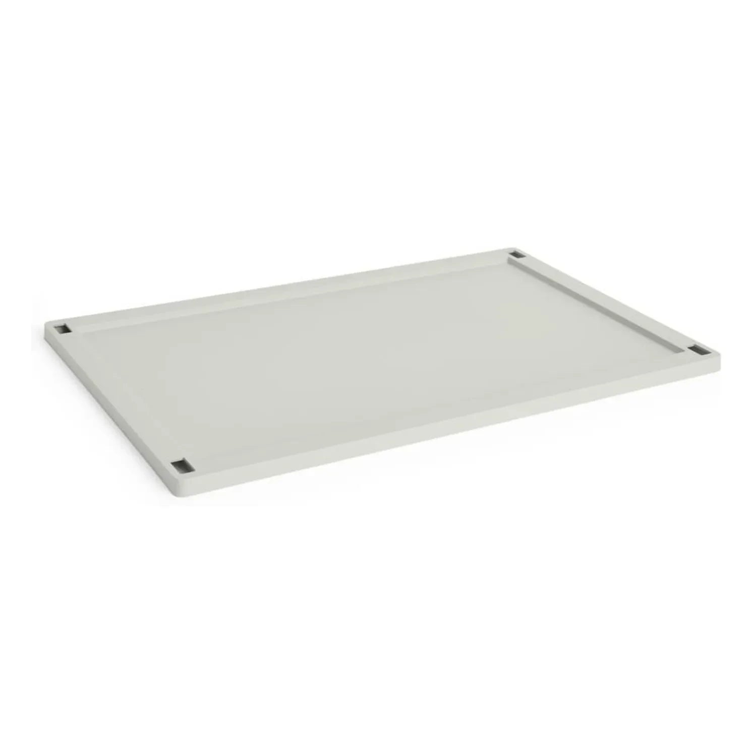 Hay - Tapa rectangular para caja plegable Crate | Gris