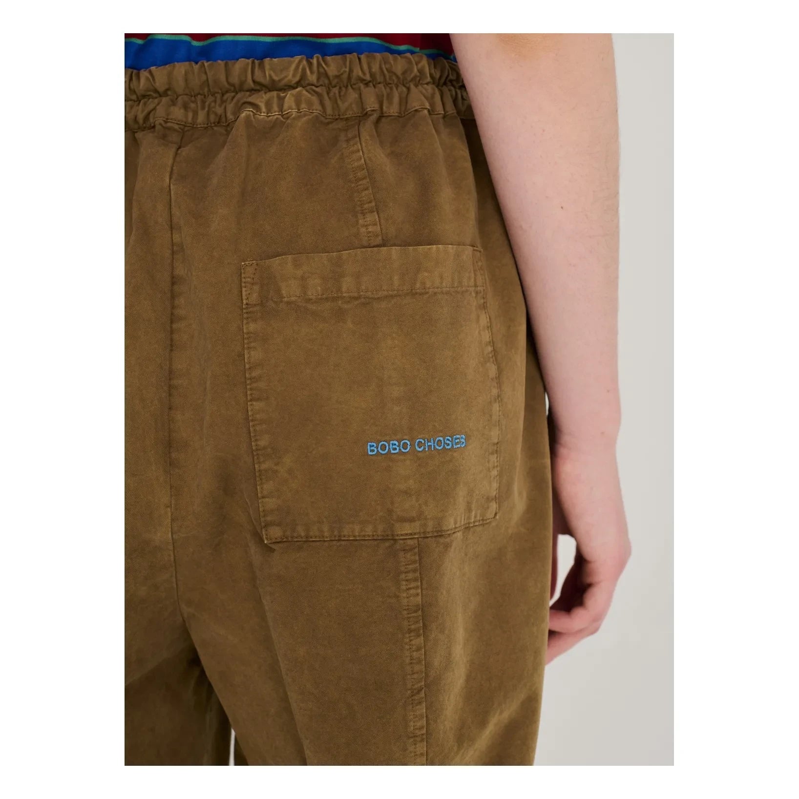 Bobo Choses - Pantalones de algodón orgánico Drift | Caqui