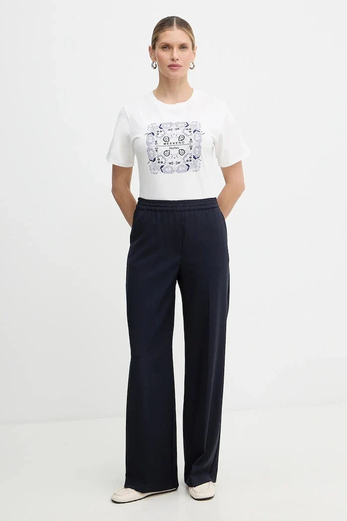Camiseta de algodón Weekend Max Mara WEST