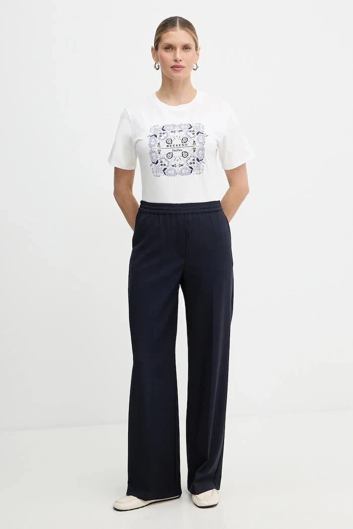 Camiseta de algodón Weekend Max Mara WEST