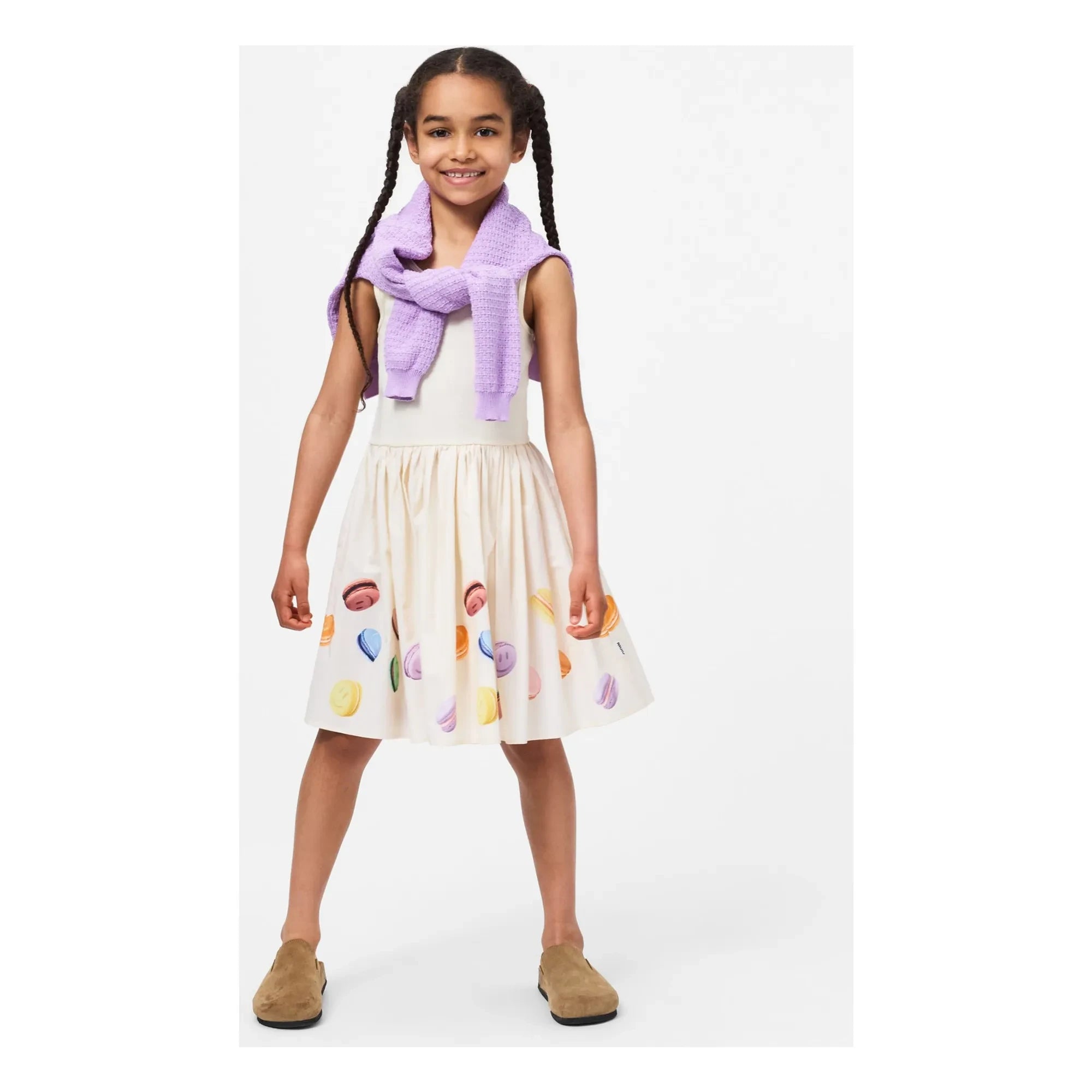 Molo - Vestido Cassandra Macarons Algodón Orgánico | Crema