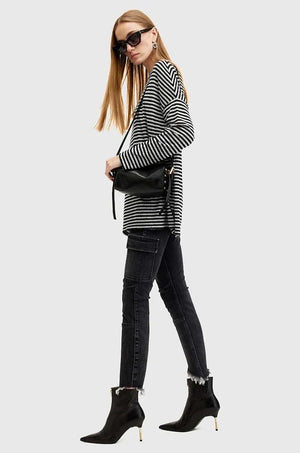 AllSaints RITA STRIPE TEE Blusa