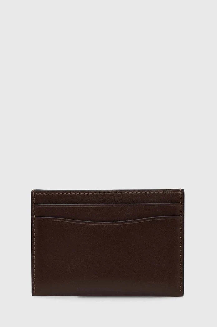 Estuche para tarjetas Coach Essential Card Case de piel