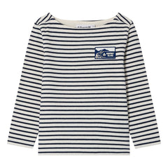 Bonpoint - Camiseta Baudelaire a rayas | Crudo