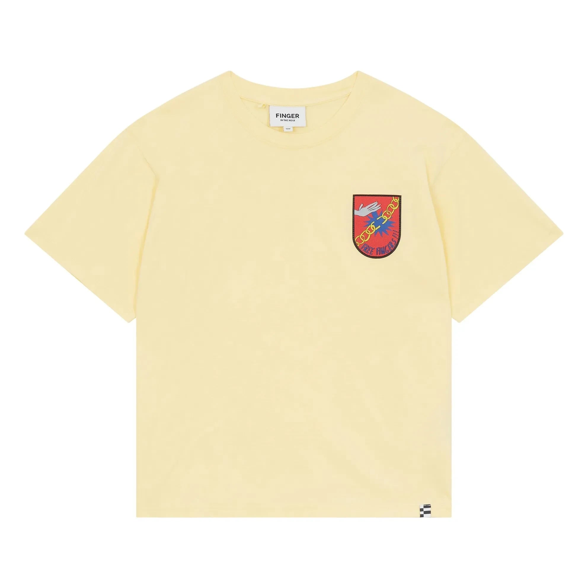 Pan comido - Camiseta King de algodón orgánico | Amarillo limón