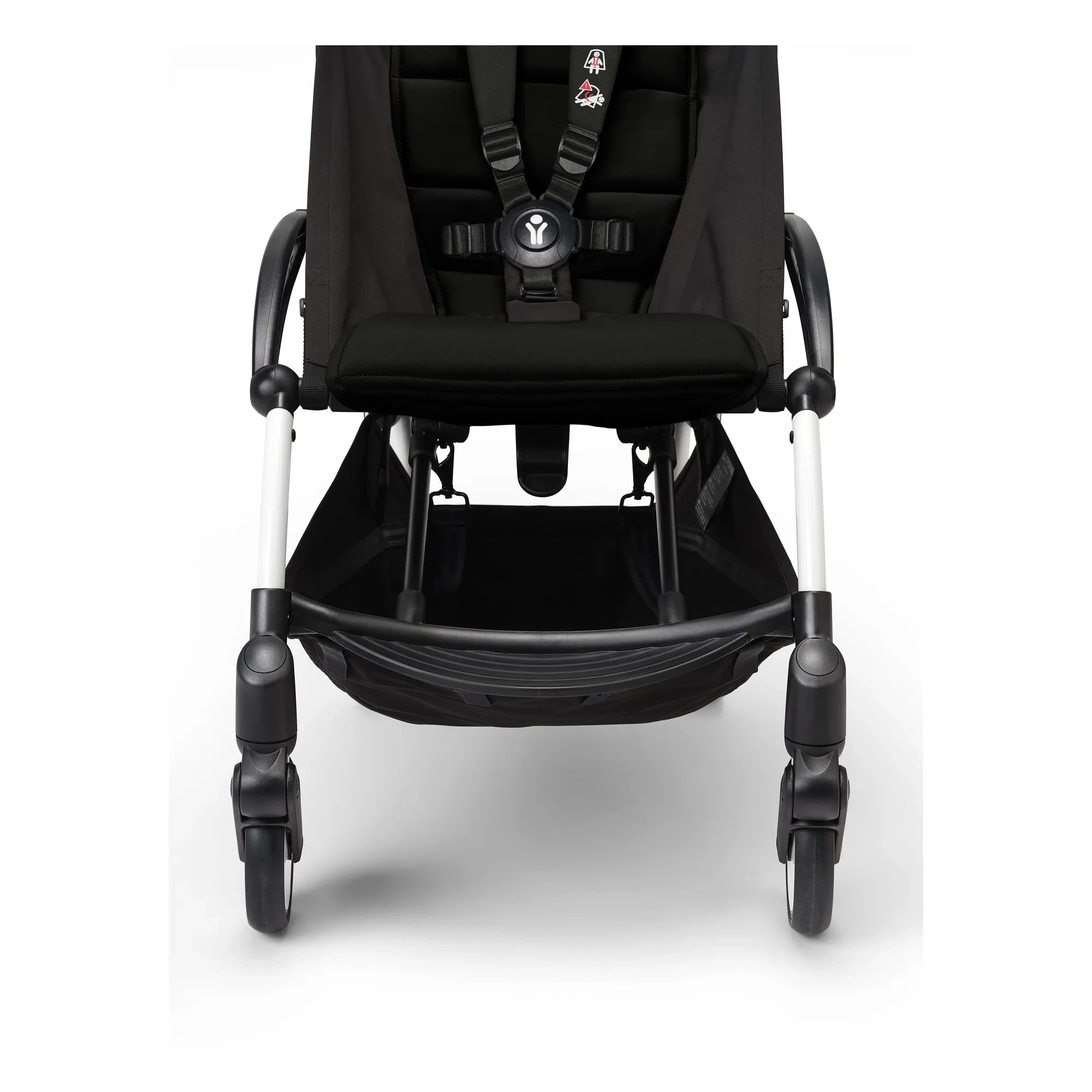Stokke® - Cochecito YOYO³ 6+ con chasis blanco | Negro