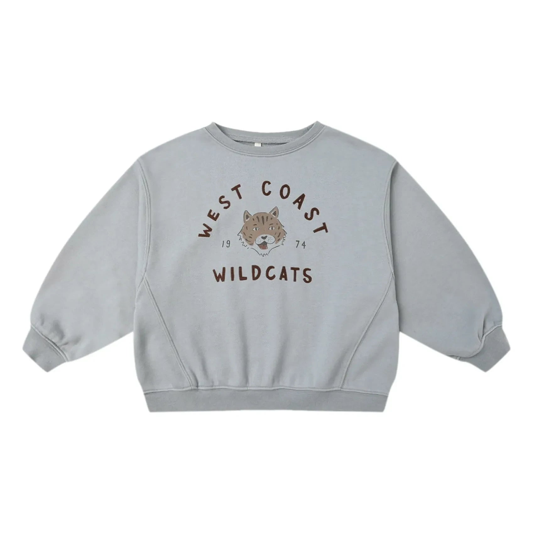 Rylee + Cru - Wildcats Oversized Sweat | Azul gris