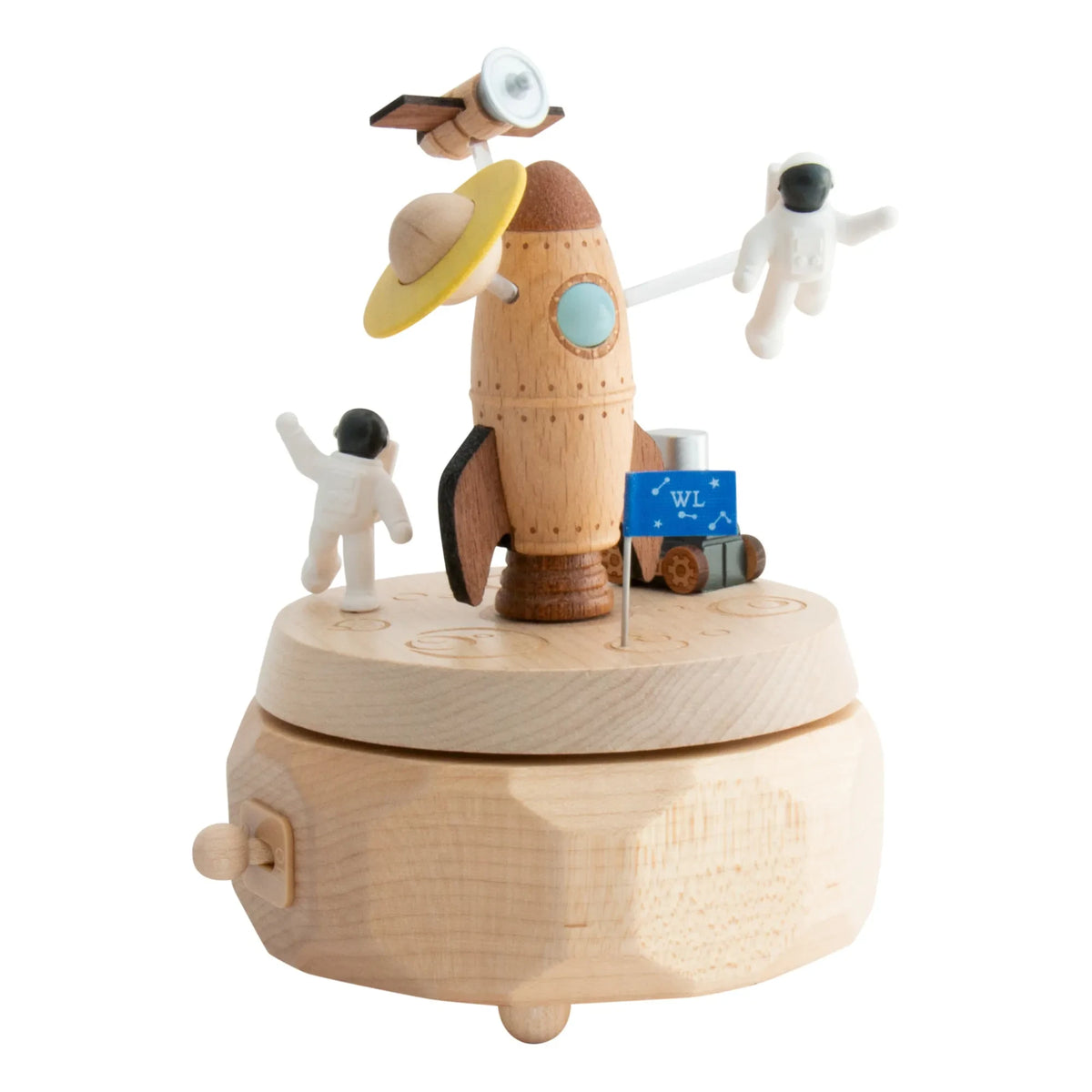 Wooderful life - Caja de Música de Madera Explorador Espacial