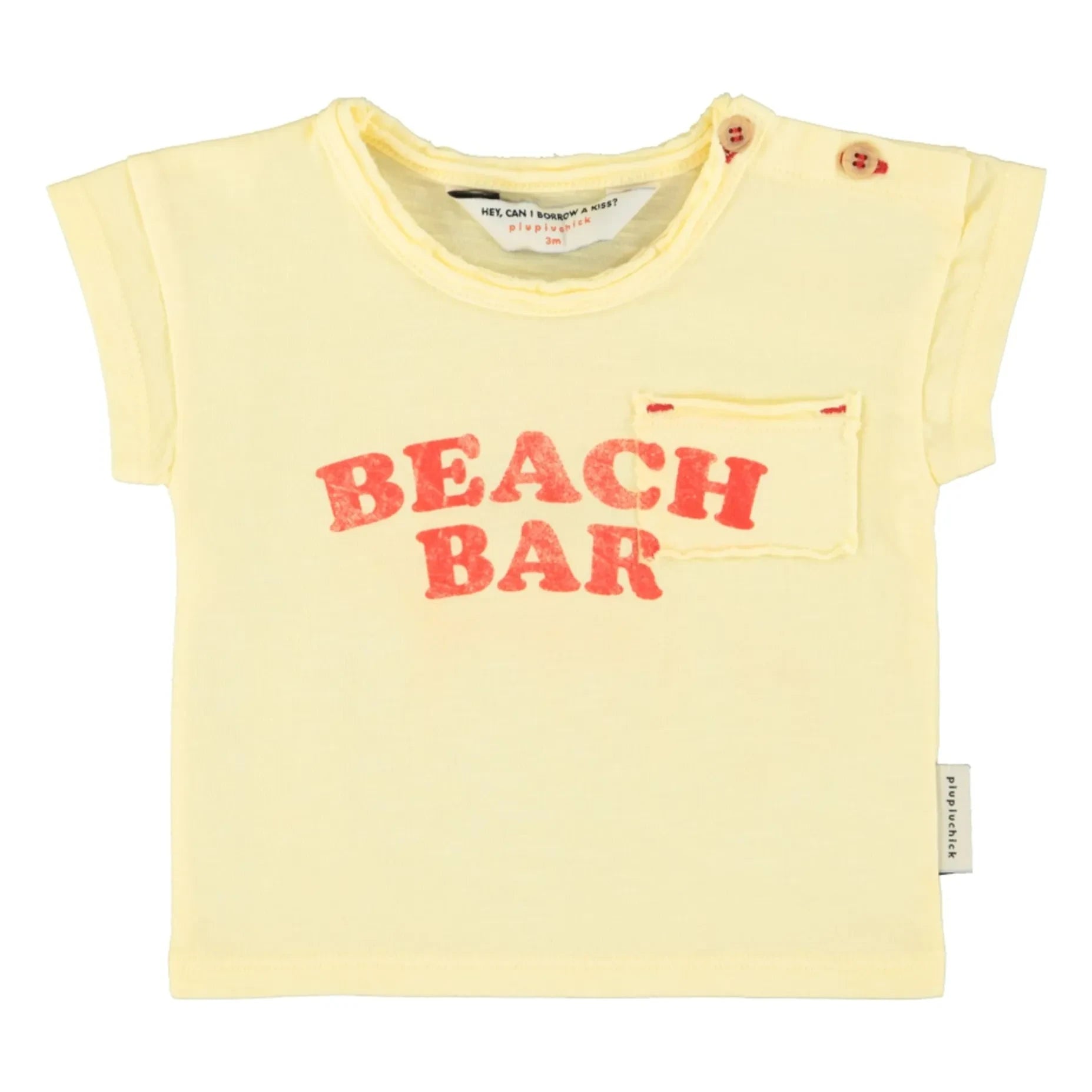 Piupiuchick - Camiseta Chiringuito | Amarillo
