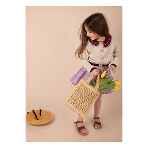 Cárdigan bolero Loir - Chiné | Beige