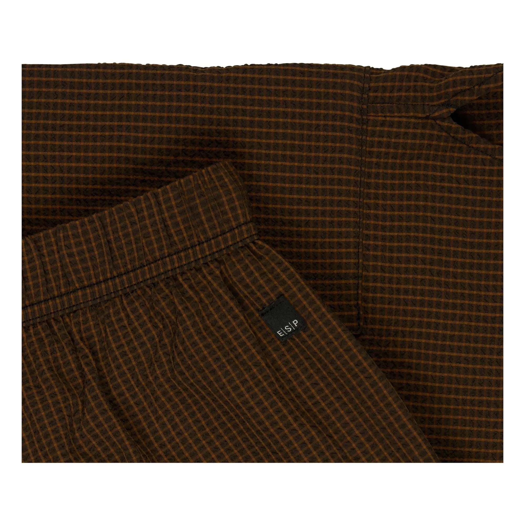 Element - Pantalón Corto a Cuadros | Negro