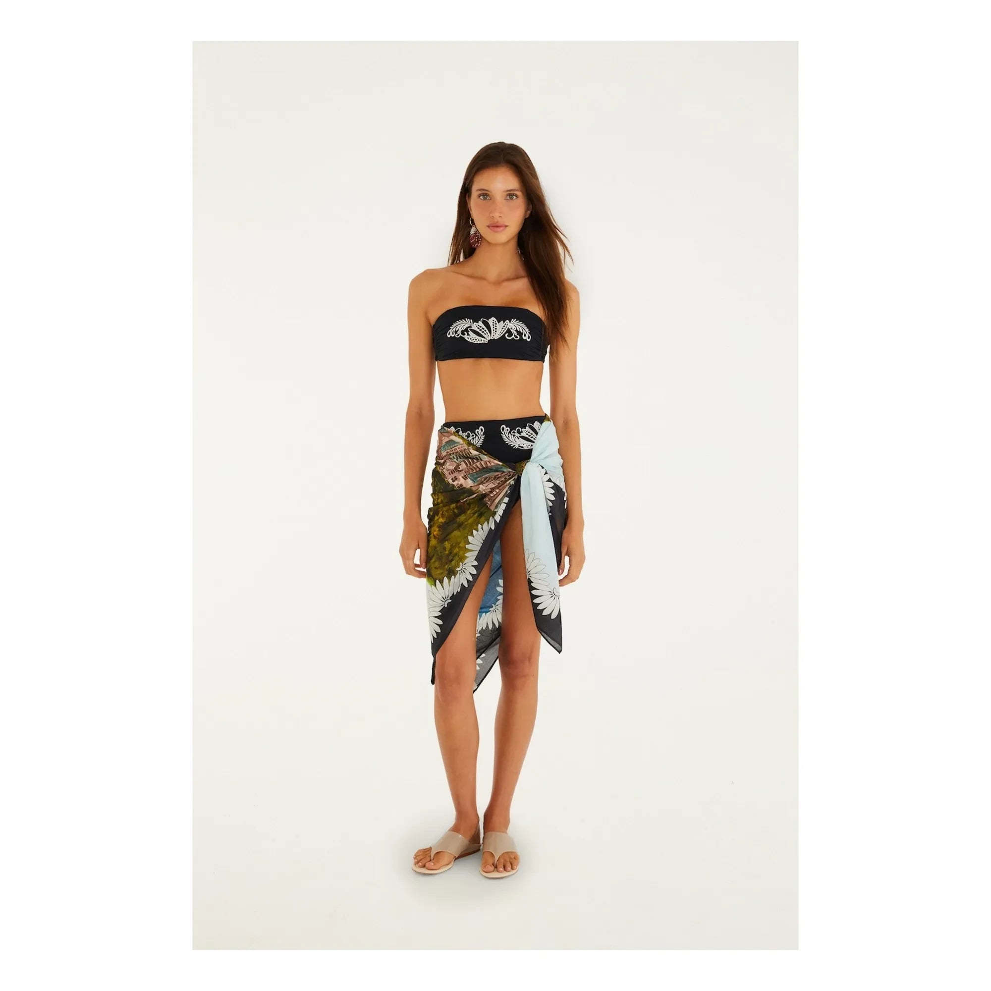 Farm Rio - Blusa amarilla | Azul