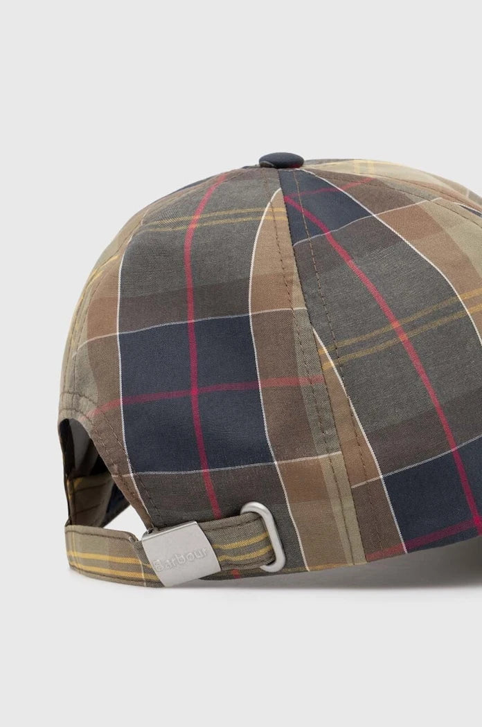 Gorra de Visera de Algodón Barbour Tartan Sports