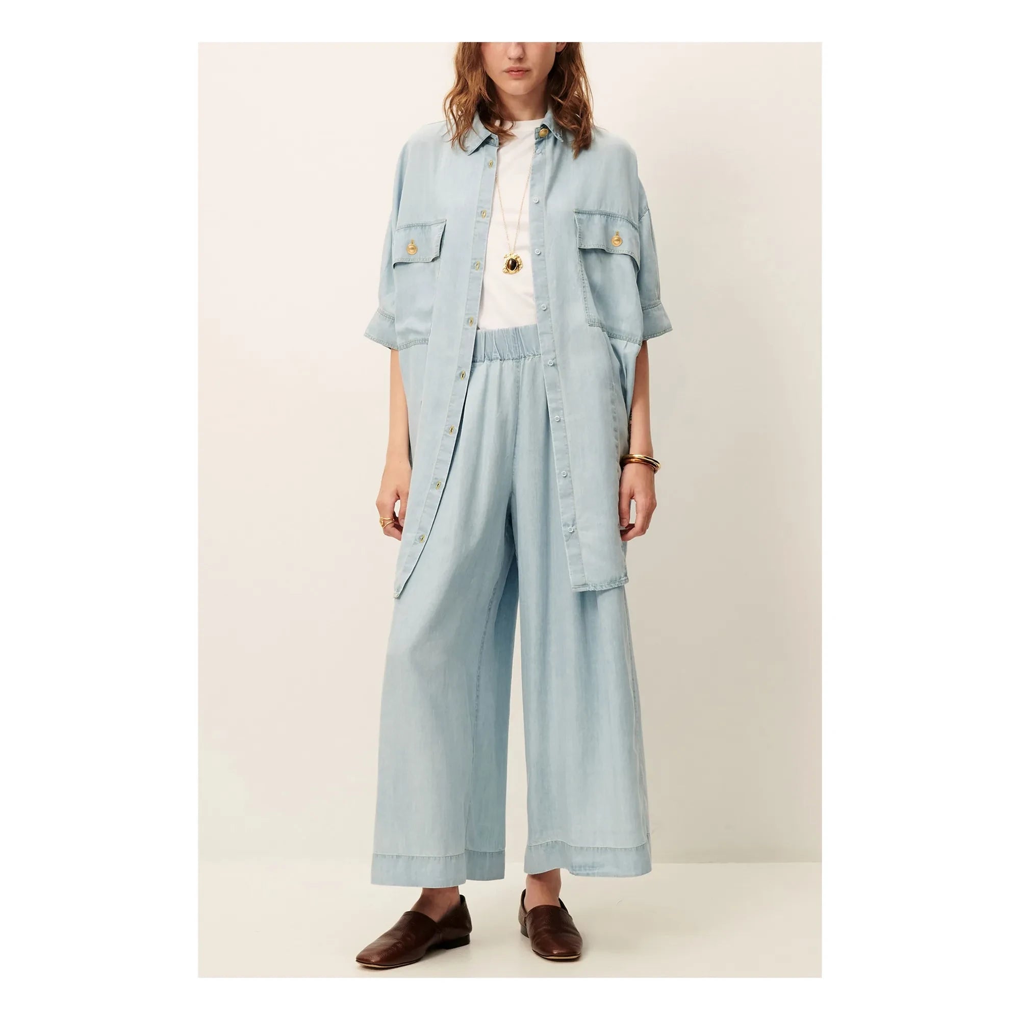 Sessùn - Pantalones Islanim | Azul claro