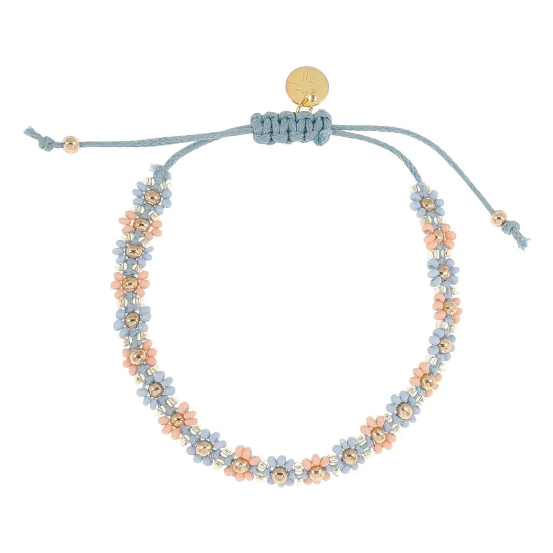 Jenest - Pulsera de flores | Azul