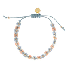 Jenest - Pulsera de flores | Azul