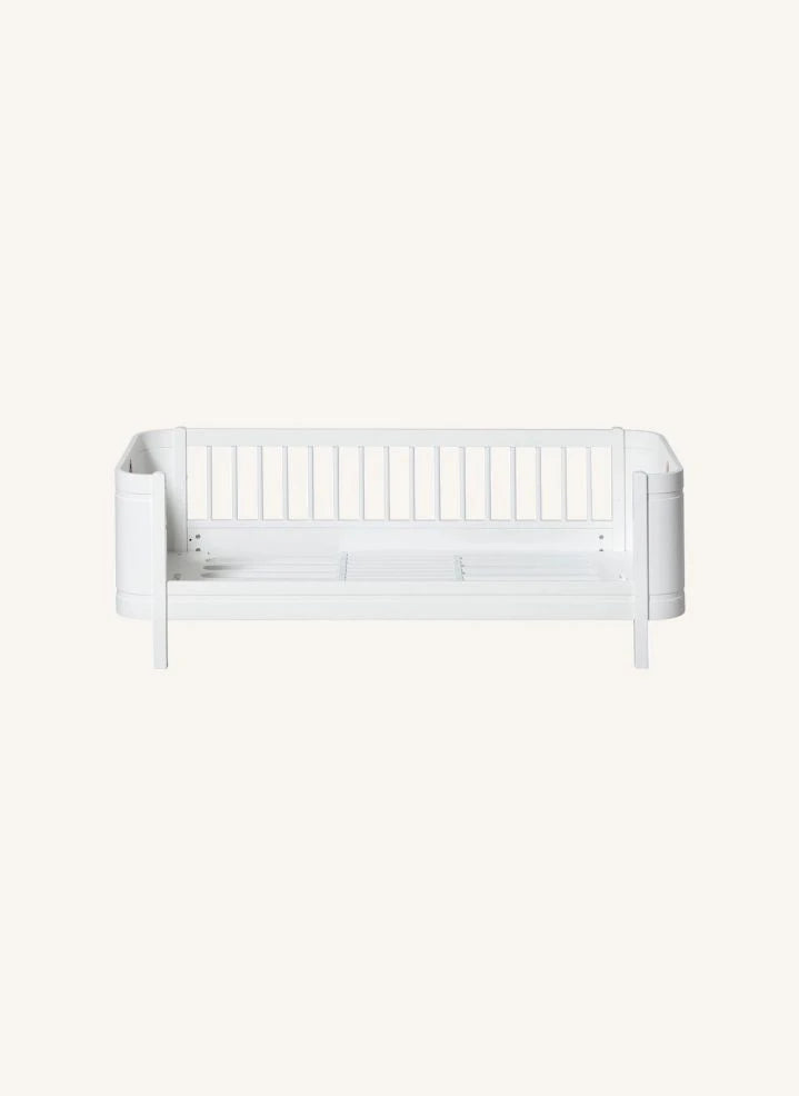 Oliver Furniture - Ahşap Mini+ Beşikten Genç Yatağa Dönüşüm Kiti | Beyaz