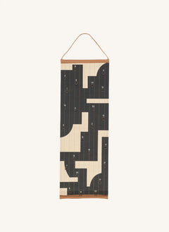 Broste Copenhagen - Calendario de Adviento de Algodón Karla | Negro