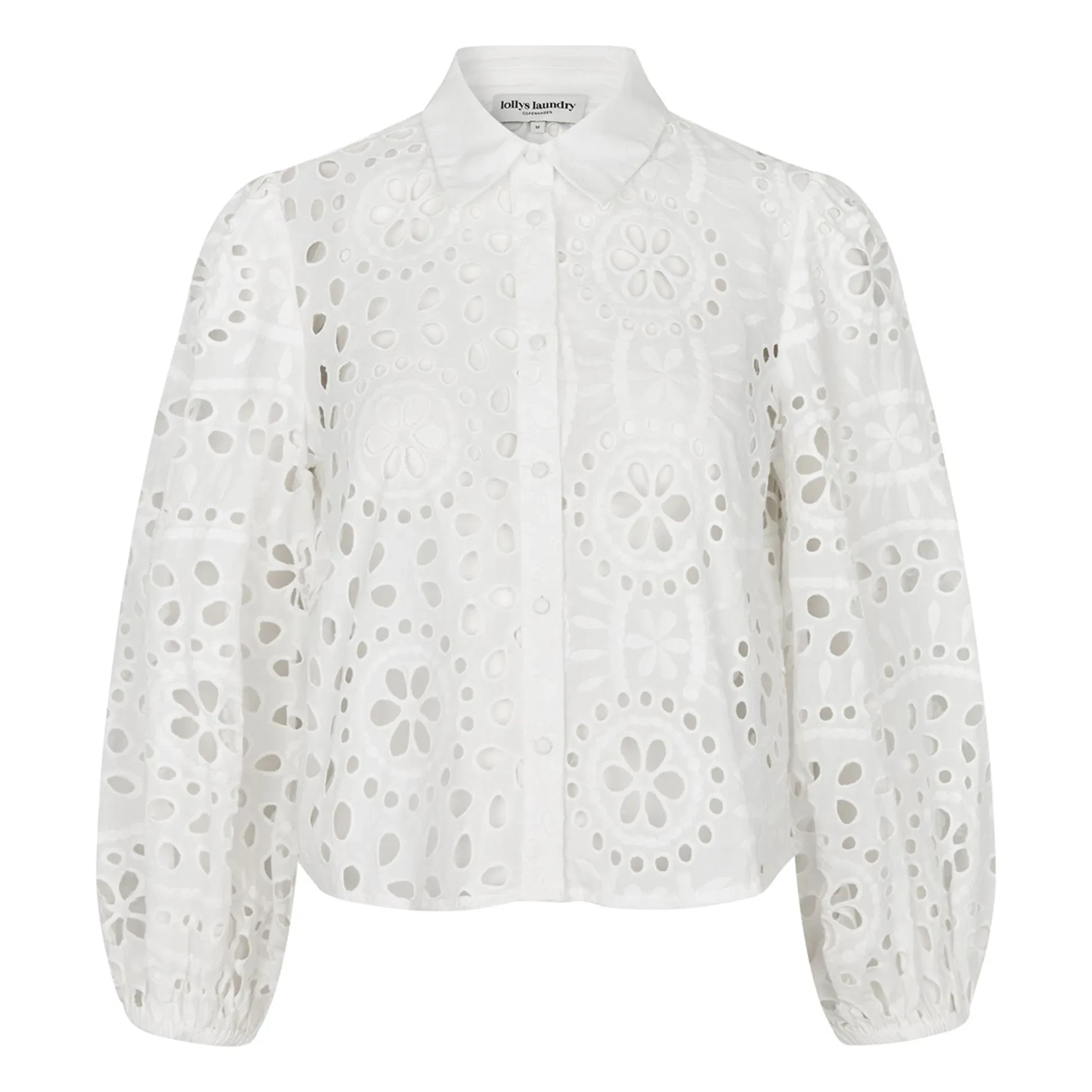 Lollys Laundry - Camisa de algodón Remy | Blanco