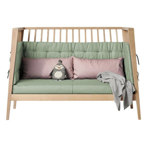 Leander - Cojín y funda de sofá para cama Linea y Luma | Salvia