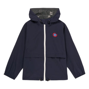 Flotte - Cortavientos impermeable Bastille Fibra Reciclada | Azul Oscuro