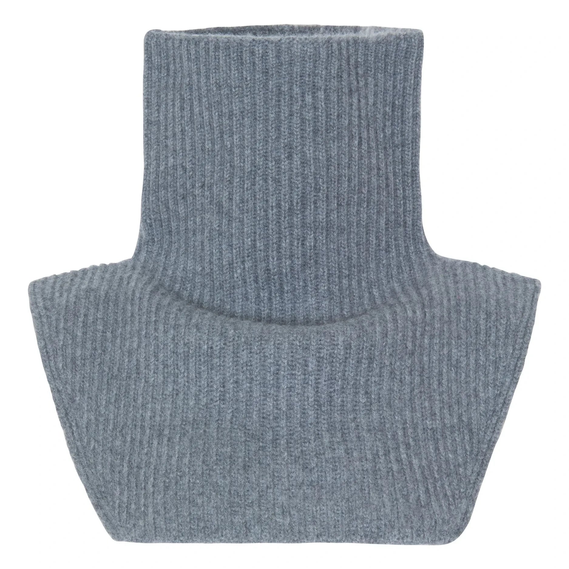 Kujten - Jersey de cachemira con cuello vuelto Keelin | Gris