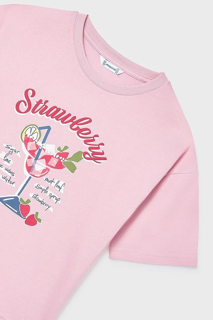 Camiseta infantil de algodón Mayoral