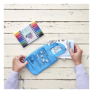 EatSleepDoodle - Mantel Individual para Colorear Mapa del Mundo