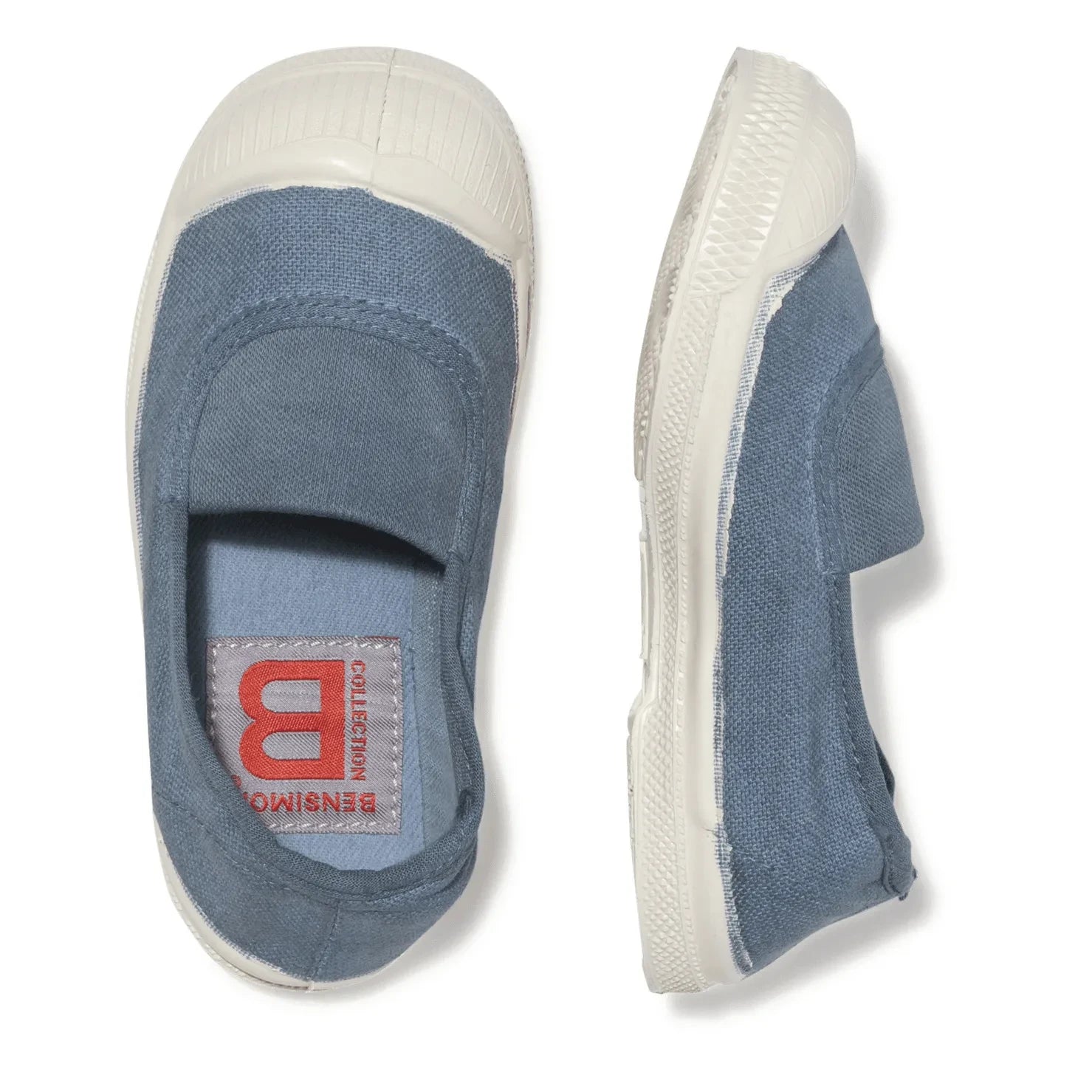 Bensimon - Zapatillas de tenis veganas elásticas | Vaquero