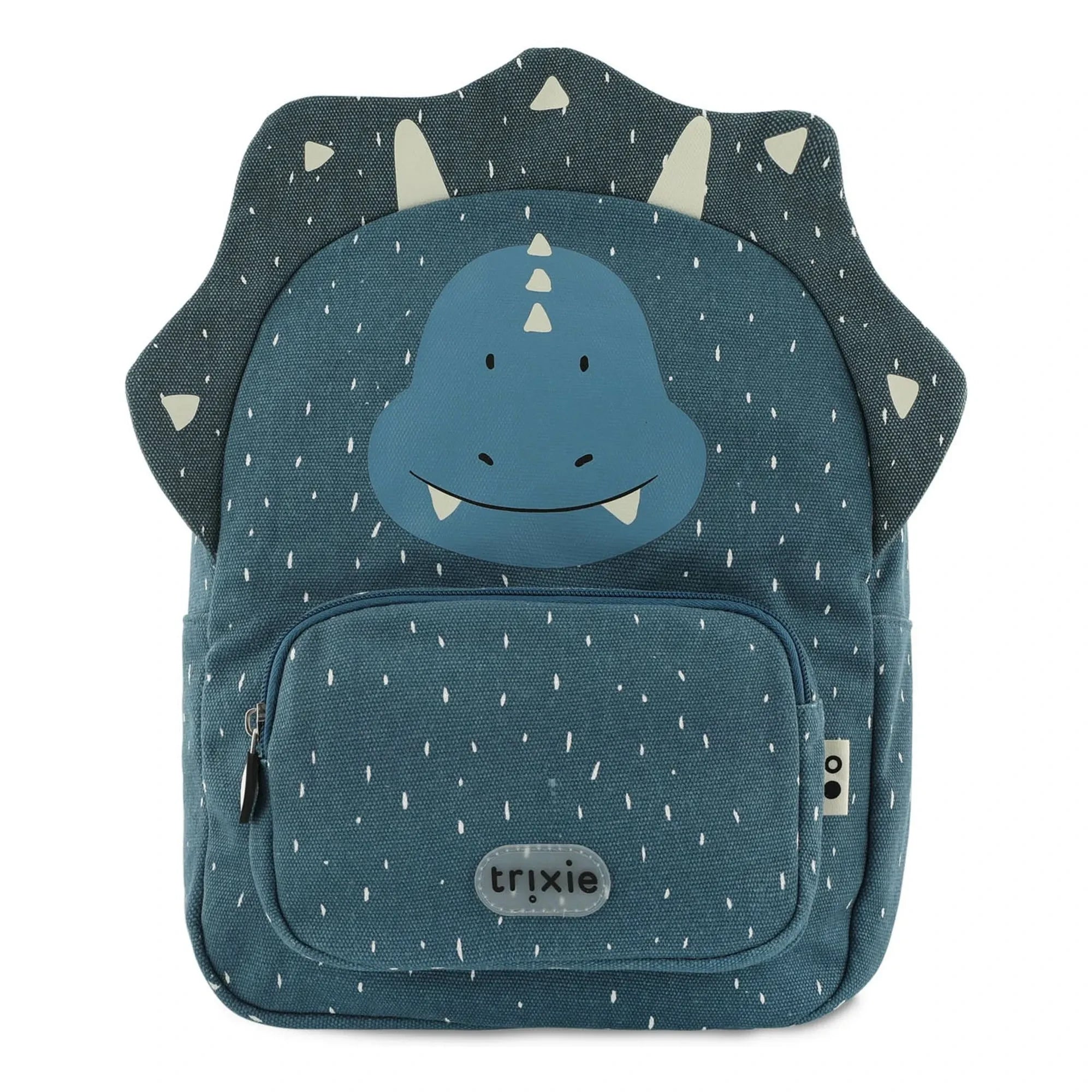 Trixie - Mochila Mr. Triceratops | Gris azulado
