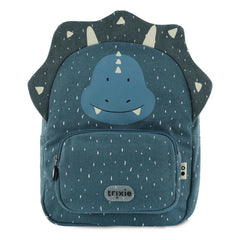 Trixie - Mochila Mr. Triceratops | Gris azulado