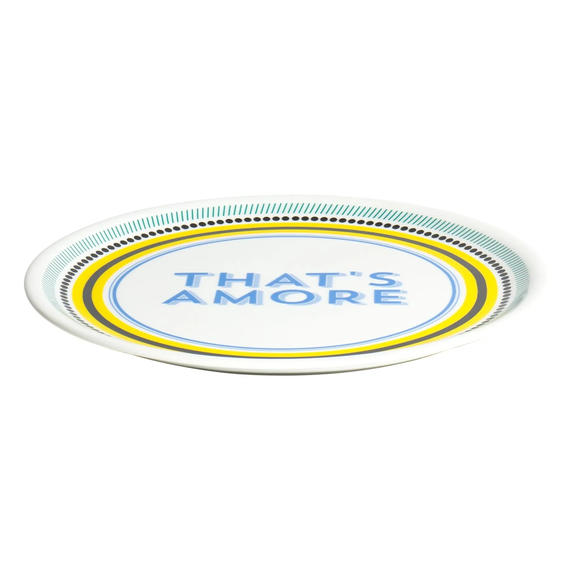 Bitossi - Plato That's Amore | Blanco