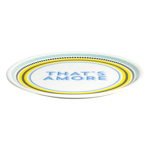 Bitossi - Plato That's Amore | Blanco