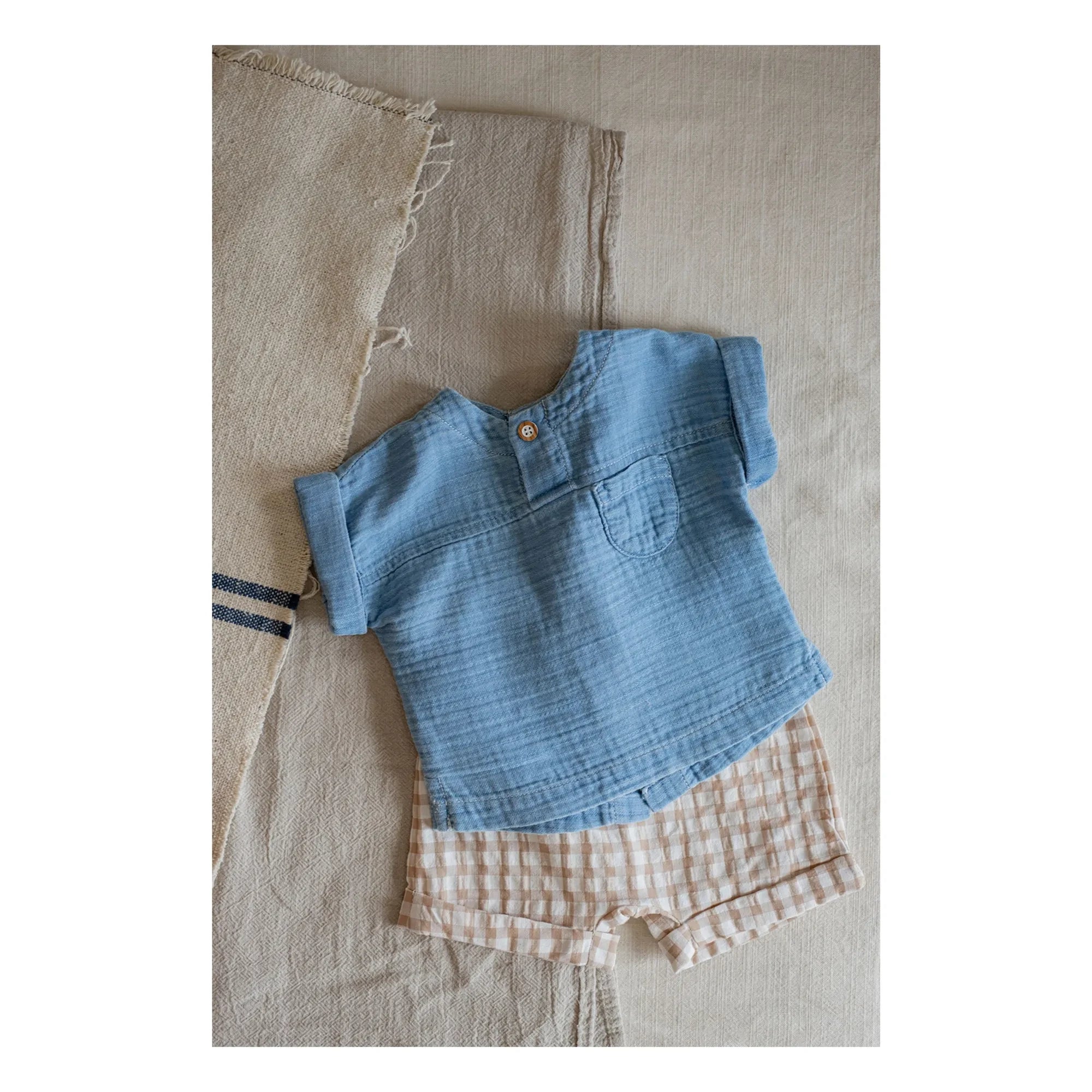 1+ in the family - Camiseta vaquera Bodrum | Azul claro