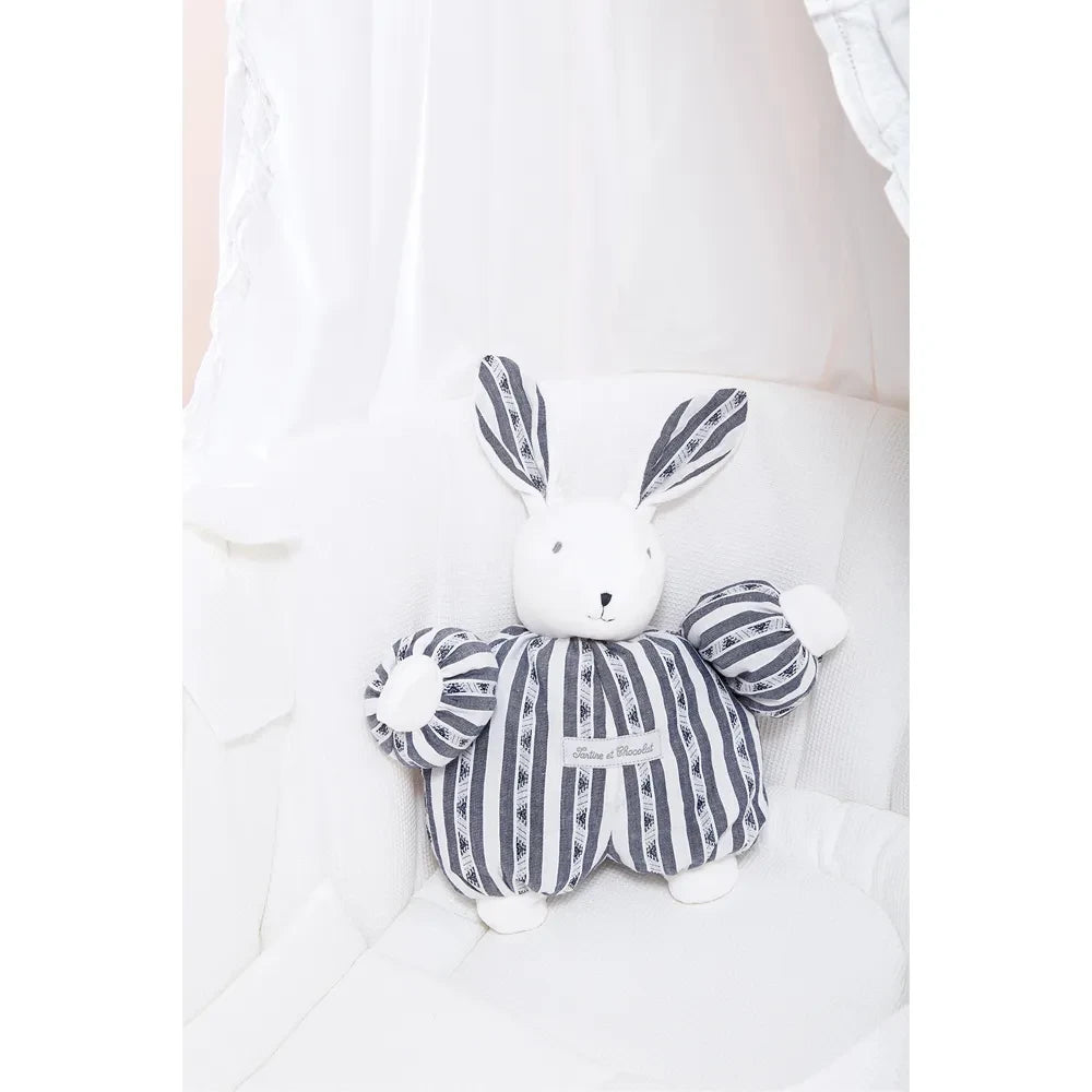 Tartine et Chocolat - Peluche de conejo Augustin 1977 - 25 cm | Azul Marino
