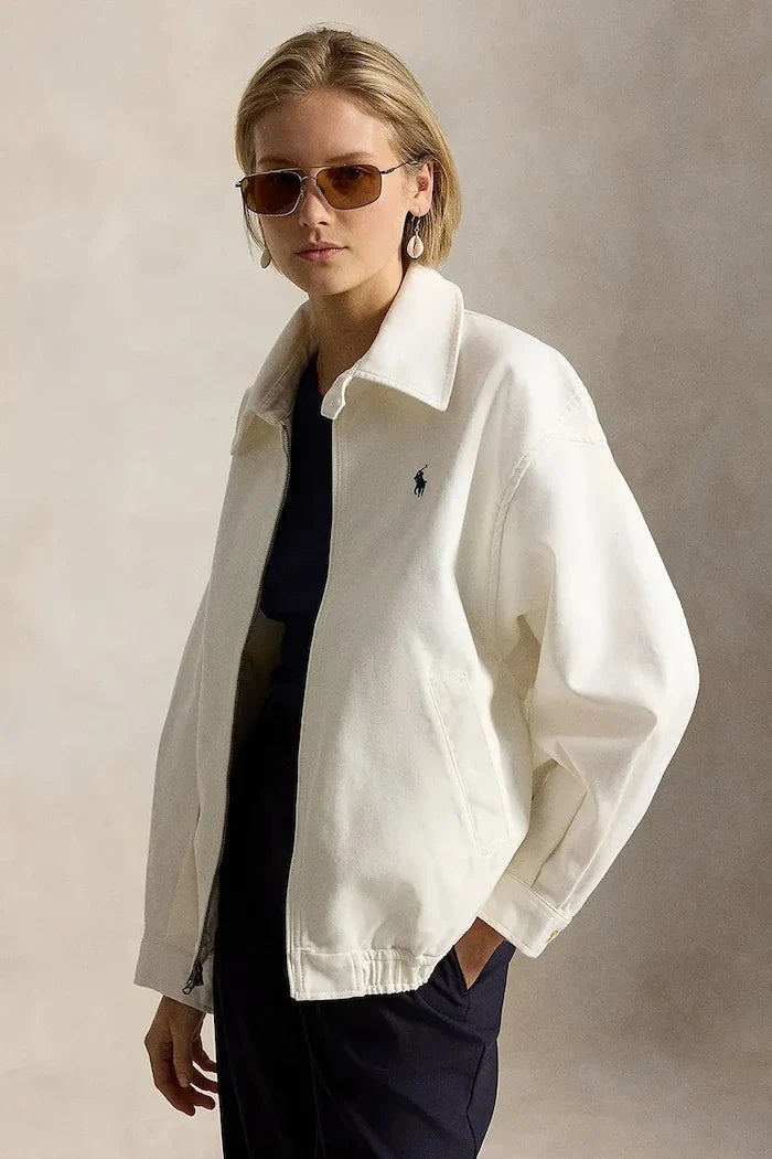 Chaqueta Oversize de Algodón para Mujer Polo Ralph Lauren