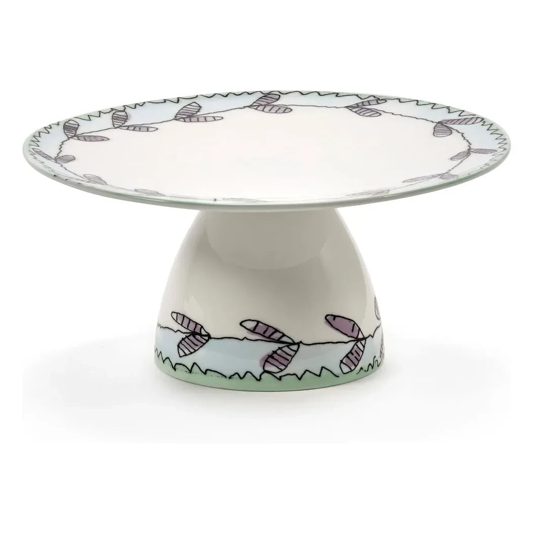 Plato de tarta Serax - Blossom Milk, Marni | Blanco